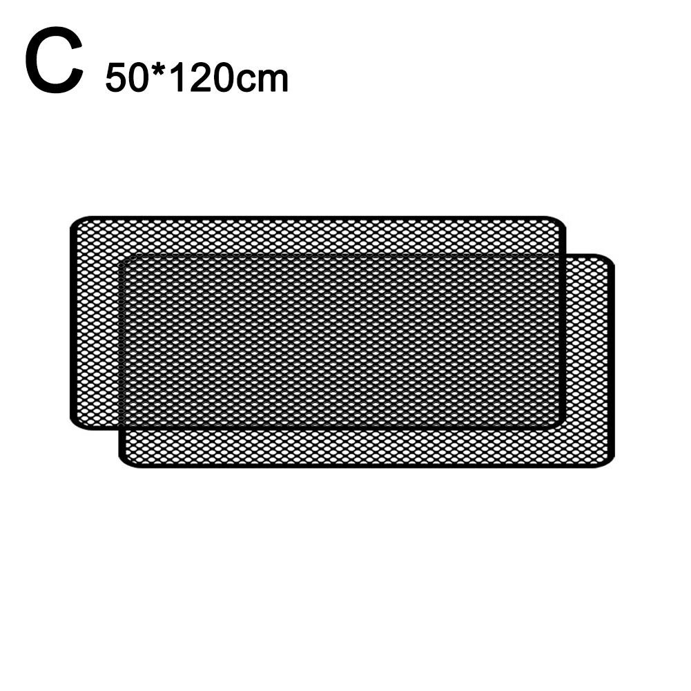 2PCS Car Sunroof Film Insulation Sunscreen Film Stickers Cover Anti-UV PVC Black Electrostatic Sticker Window
