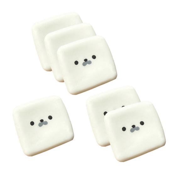 Stress Relief Seal Cube Toy Slow Rising Shapeable Animal Cube Squeeze Pinch