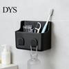 Stable Car Storage Hook Multi-Function Box Self-Adhesive Organizer for Phone Hands-free Cards Wallet Dashboard Tray Vehicle Home Office Card Holder