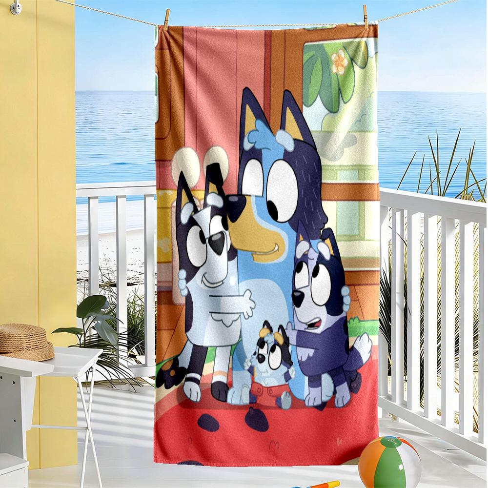 Happy Birthday Celebration! Beach Towel Soft Durable Quick-Dry Comfortable Lightweight
