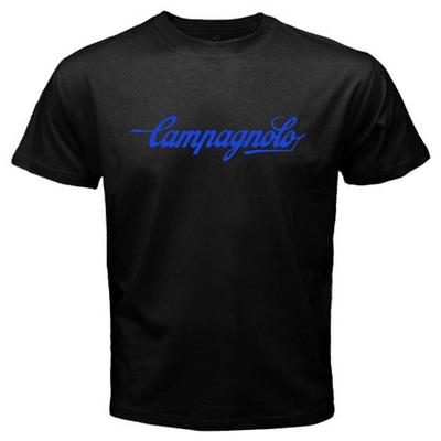 Campagnolo italienisches Fahrrad-Logo, schwarzes Unisex-T-Shirt