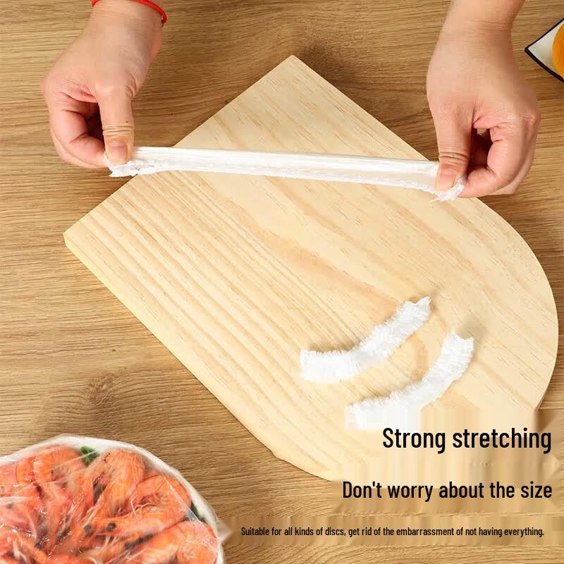Chahua Disposable Elastic Food Covers (100 Count)