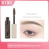 Xixi Eyebrow Cream Women's Light Korean Style Waterproof Long Lasting Fadeless Brown Wild Eyebrow Shaping Liquid Dyed Water Eyebrow Pencil