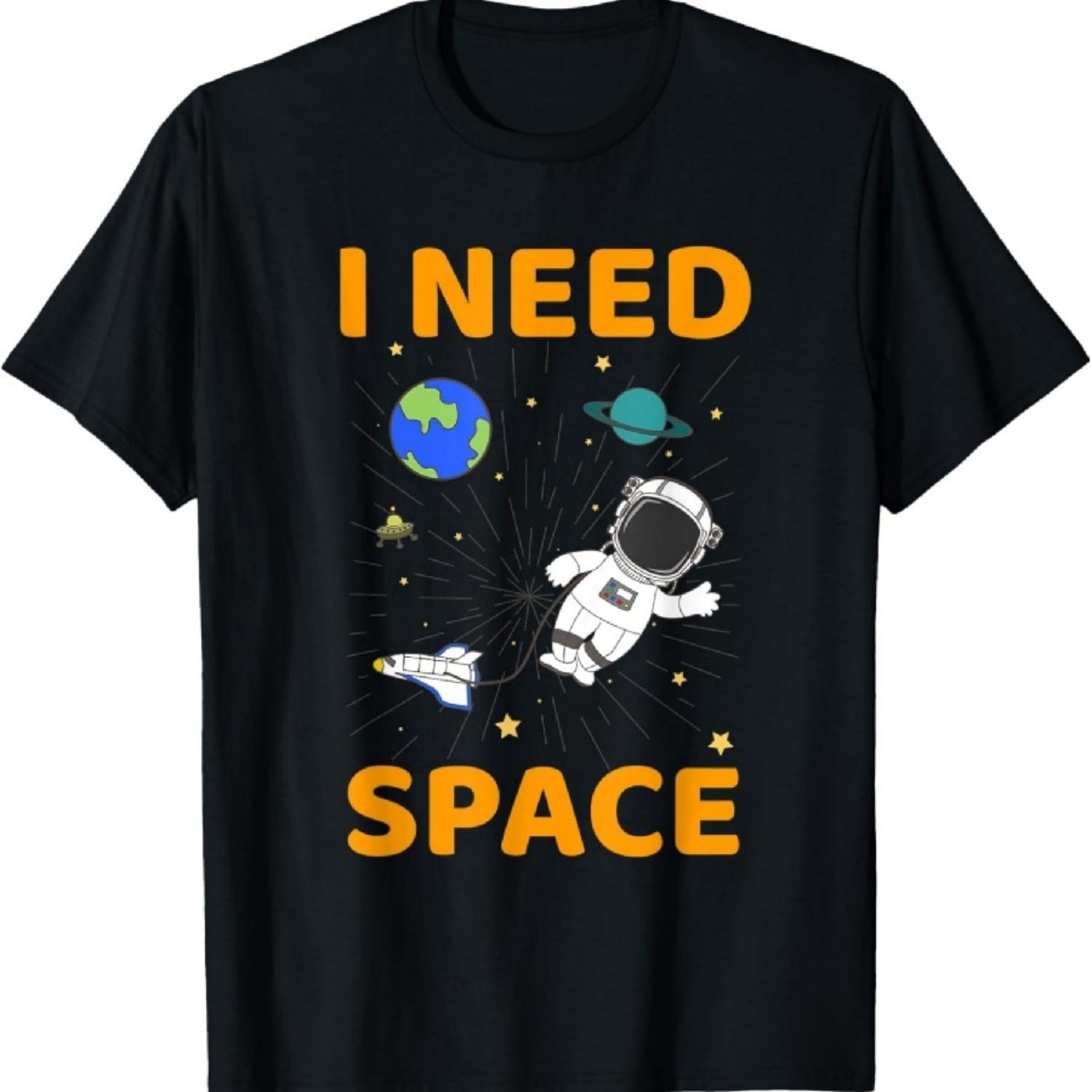 

Astronaut Rocket Interstellar Launch Ship Space Alien Ufo T-Shirt1 XXXXXL чёрный