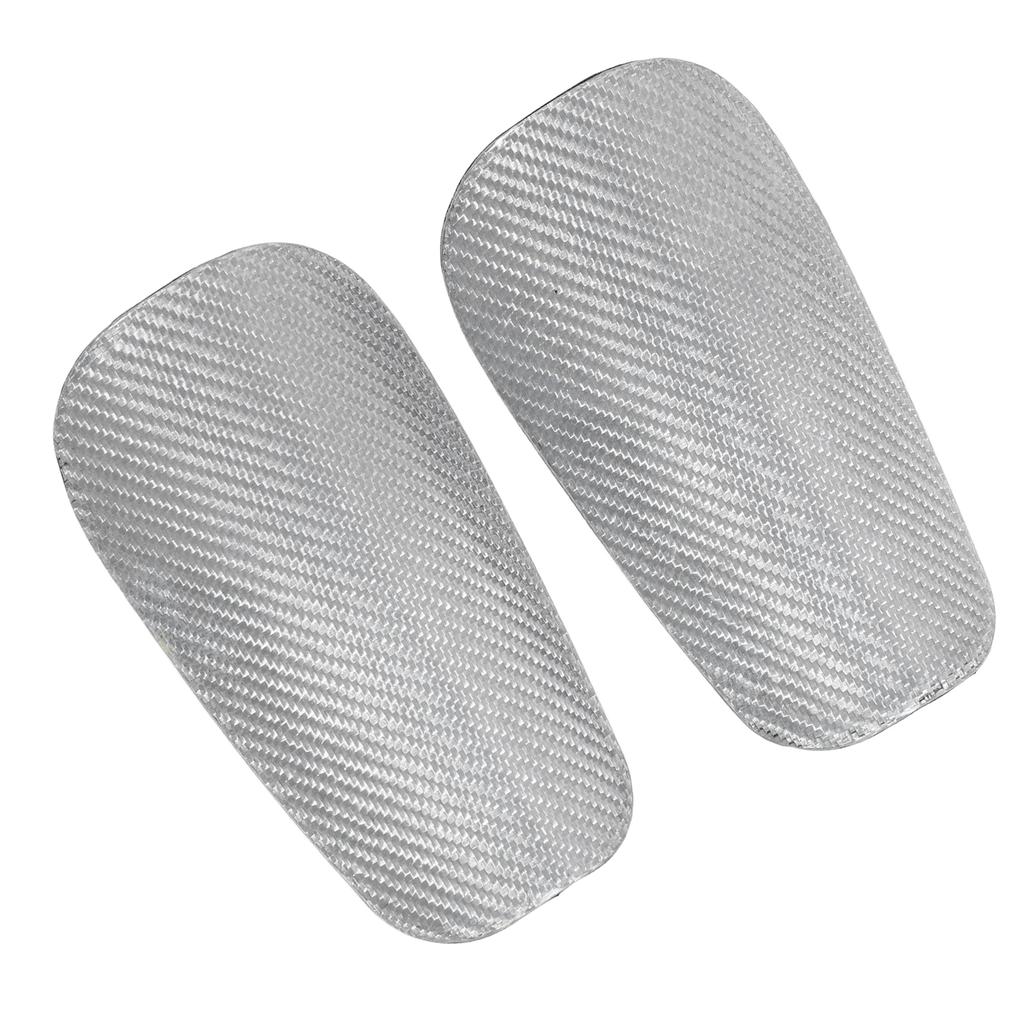 2 ks Fotbalové chrániče holení Superlehké Vysokopevnostní Uhlíkové vlákno EVA Pěnové Polstrování Fotbal