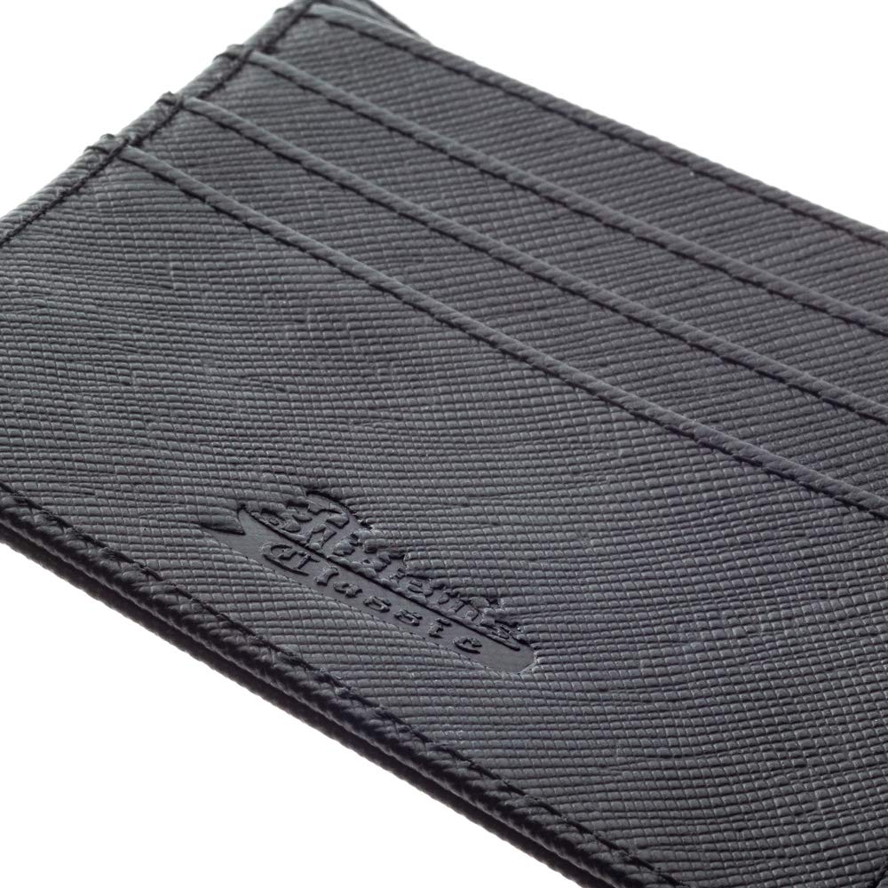 Artemis Classic Saffiano Slim Compact Wallet (ac-acw0020) - Mini Wallet, Brand: Artemis Classic, Men's Short Wallet, Genuine Leather