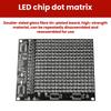 64LED/250LED SMD Dot Matrix Advertising Screen Welder Practice Kit 0-9 Digital Display DIY Electronic Kit Solder Practice