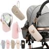 Design Baby Bottle Tote Bag With Aluminum Foil Insulation Bags Cute Bear Water Bottle Thermal Storage Pouch With Stroller Hook