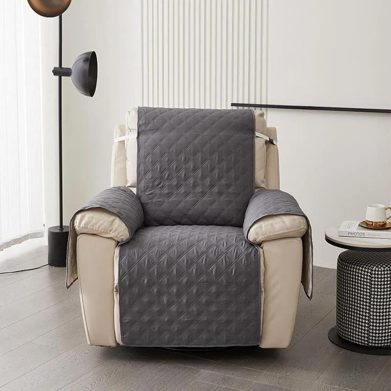 

Минималистский диван-реклайнер, водонепроницаемый защитный чехол для дома, полный комплект, пылезащитный моющийся защитный чехол для домашних животных серый