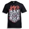 SLAYER Adler mit Schild Schwarzes T-Shirt Unisex T-Shirt
