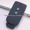 Mitsubishi Outlander ASX Pajero L200 Two-Button Red Stripe Honeycomb Silicone Key Cover
