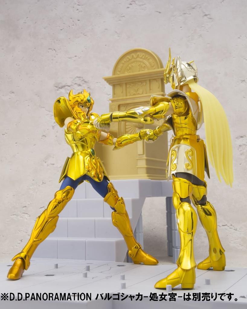 TAMASHII NATIONS Saint Seiya Flash of the Womb Leo Aiolia 100mm malovaná pohyblivá figurka DDPANORAMACE Lion's - - Přibl.. ABS a PVC