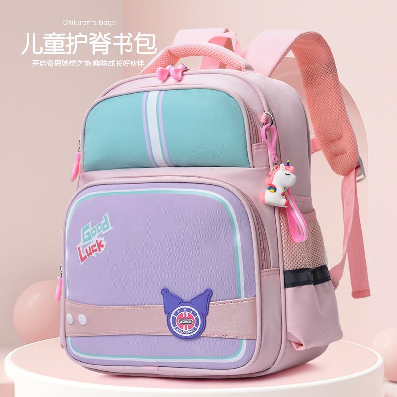 Trendy 2024 School Backpack For Kids With Breathable Design And Charming Animal Prints