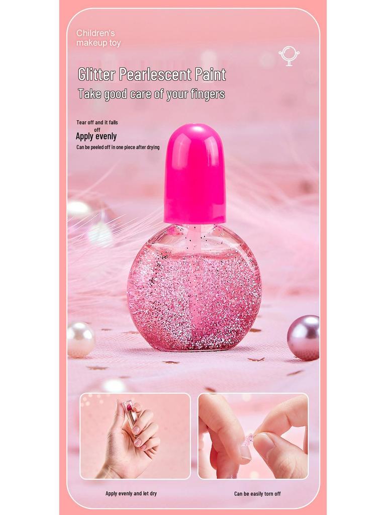 Kids' Makeup Set for Ages 3-6: Genuine Girls' Playhouse Toy with Lipstick 012/013