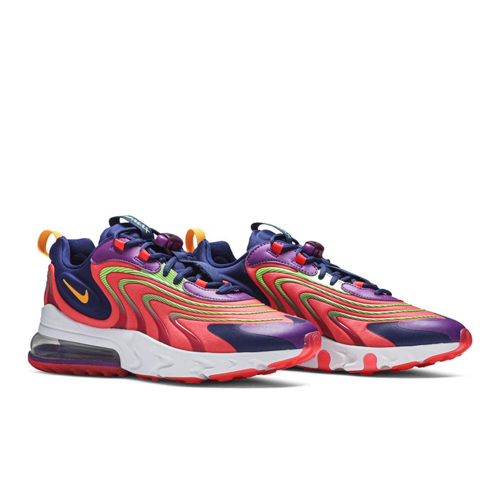 Nike Air Max 270 React ENG 'Raspberry Ripple' (Unisex) Raspberry Ripple / Bright Crimson Running Shoes CD0113 600