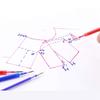 100/300pcs Heat Erasable Pens High Temperature Disappearing Fabric Marker Pen for Patchwork Fabric PU Leather Sewing Tool Hopk