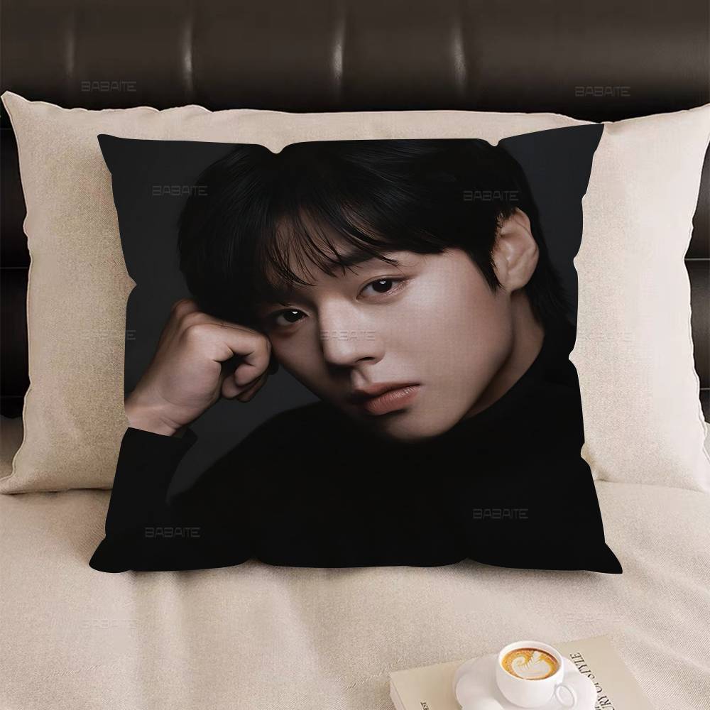Korean P-PARK JI HOON Anime Pillow Cushion Cover Pillowcase Living Room Sofa Home Decor Customized