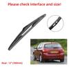 3PCS Wiper Blades For Kia Ceed 2006-2009 24" 18" 12" Fit Front Windshield Windscreen Window Brushes Cutter Accessories 2006 2007 2008 2009
