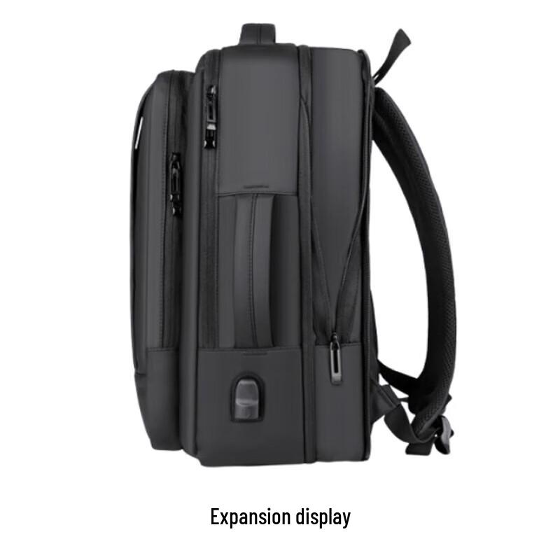 Expandable Waterproof Business Laptop Backpack with USB Charging