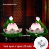 Lotus Buddha Offering Lamp - Guanyin Bodhisattva Plug-in, 7 Colors, Horse Year Design, Household Pair