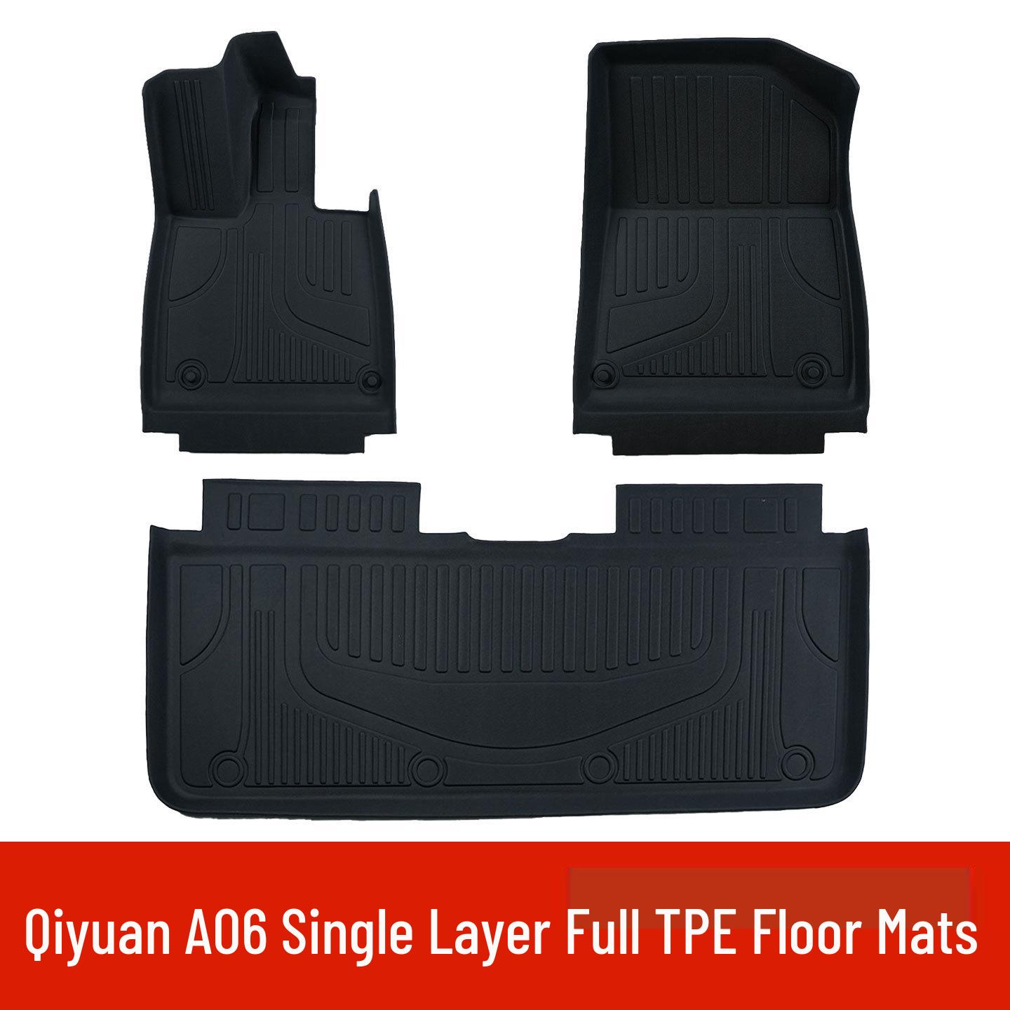 Eco-friendly TPE Floor Mats for Changan Qiyuan A06 - Odorless Interior Protection Carpets