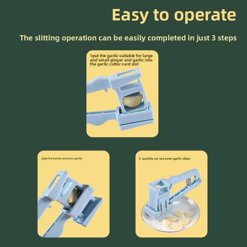 Ginger and Garlic Slicer Manual Ginger Blender Kitchen Supplies Garlic Squeezer Household Tools