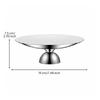 Stainless Steel Fruit Dish Multi-Purpose Tableware Mirror Finish for Living Room