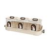 Seasoning box integrated multi-grid household kitchen high-end plastic seasoning tank multi-functional storage box combination set salt tank