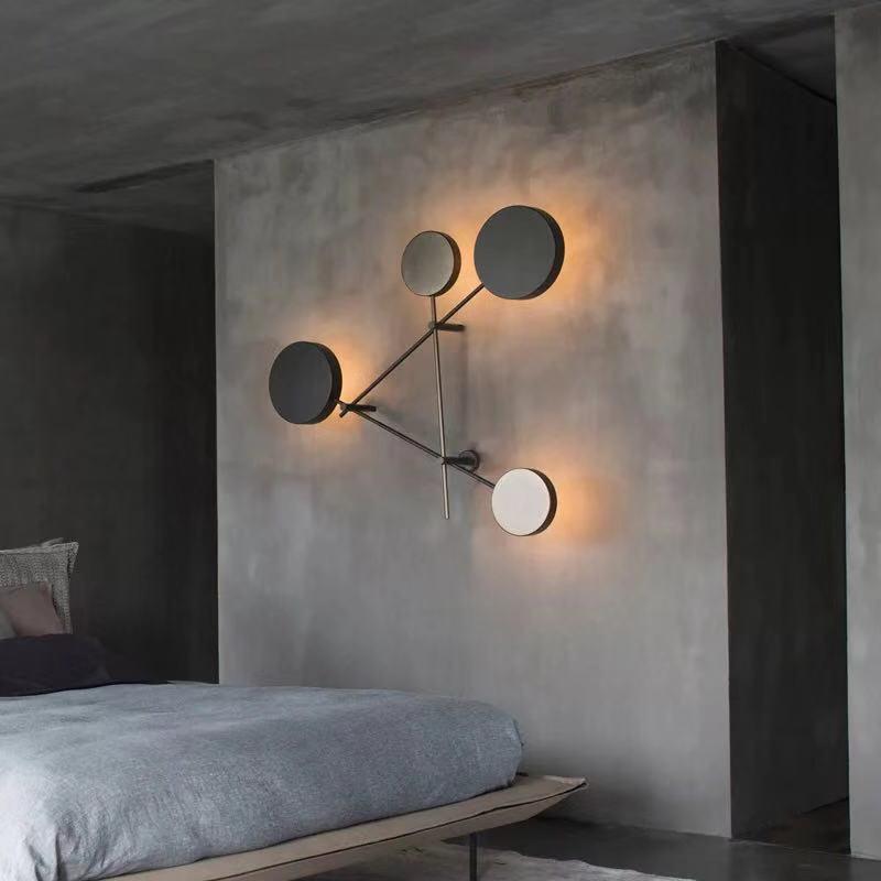 Nordic Minimalist Wall Sconce for Hotel, Bedroom, or Coffee Shop