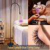 2023 UV Purple LED Curing Lamp for Manicure, Eyelash Extensions, and Grafting with Foot Pedal
