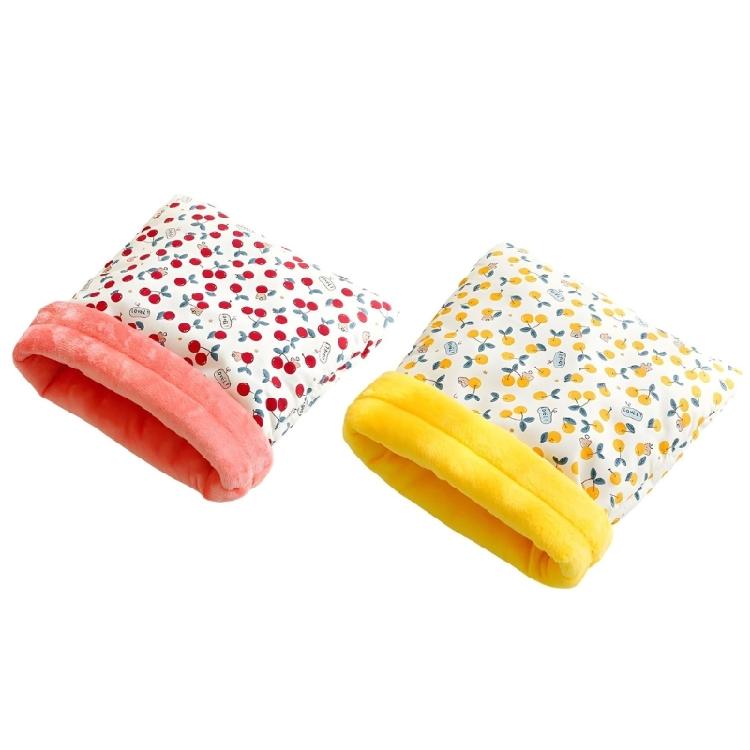 

Dwarf Hamster and Mouse Hideaway Toy Bed Winter Gift Pocket Bed for Small Pet Sleep Cage Toy 1