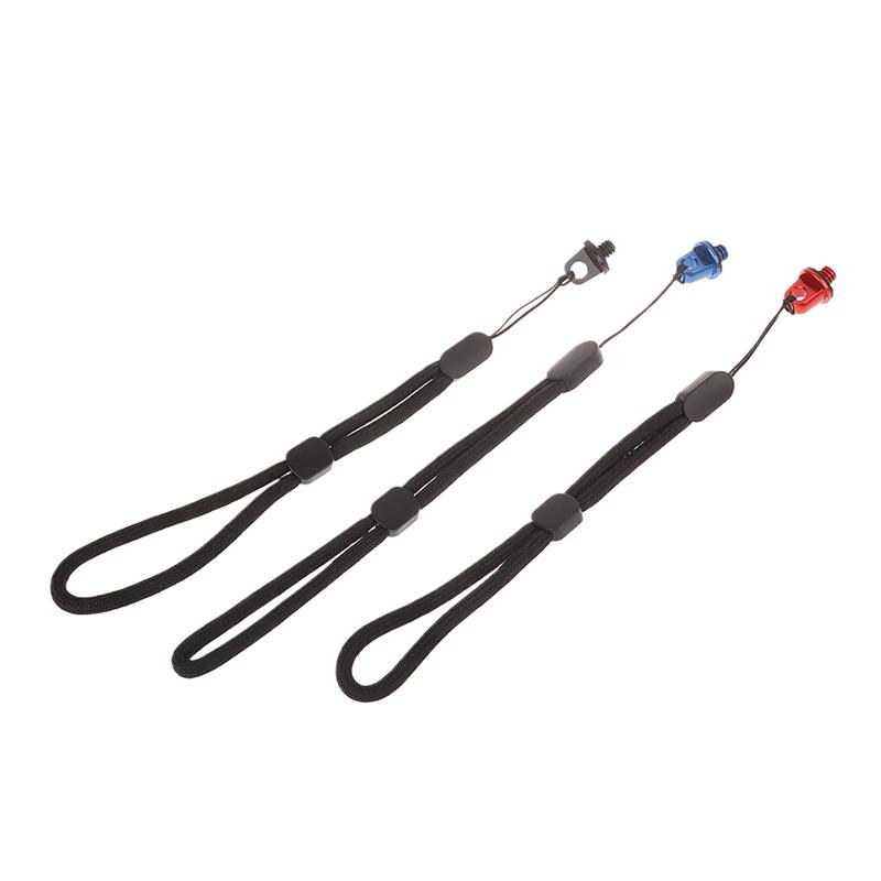 1/4 Zoll Griff Kameraschraube 1/4" D-Ring Adapter Mit Verstellbarer Handgelenk-Handschlaufe Lanyard Gurt Sling Für Stativ Fotostudio