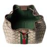 Gucci Ophidia Monogram Coated Canvas Bucket Bag Women handbags Brown 841313-FAE0K-9853