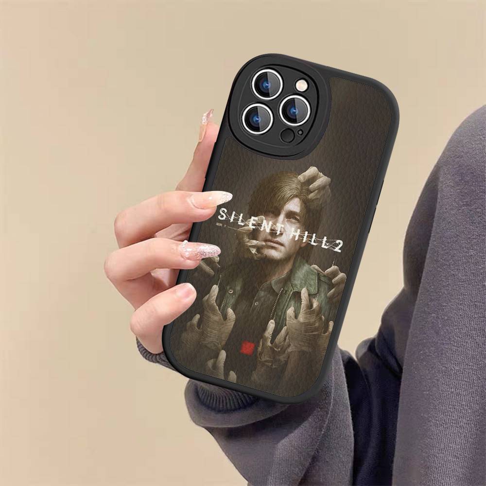 Horror Games S-Silent H-Hill Phone Case Hard Leather For IPhone 14 13 16 Mini 15 14 11 12 Pro Max Plus Fundas