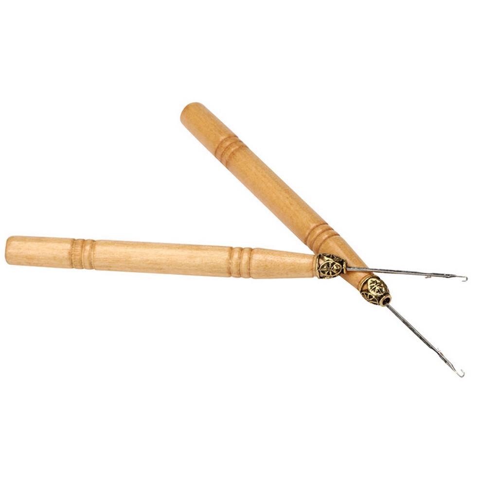 Feather Hair Extension TOOL KIT Micro Ring Hair Extension Pliers Pulling Hook