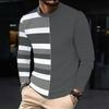 Men Long Sleeve T Shirt Print Crew Neck Casual Tops Fashion Loose Pullover Daily Wear Shirts