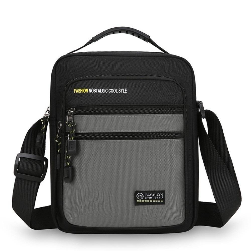 High Quality Oxford Men Crossbody Bag Multi-Pockets Storage Bag Single Shoulder Bags Big Capacity Business Crossbody Bags Gift
