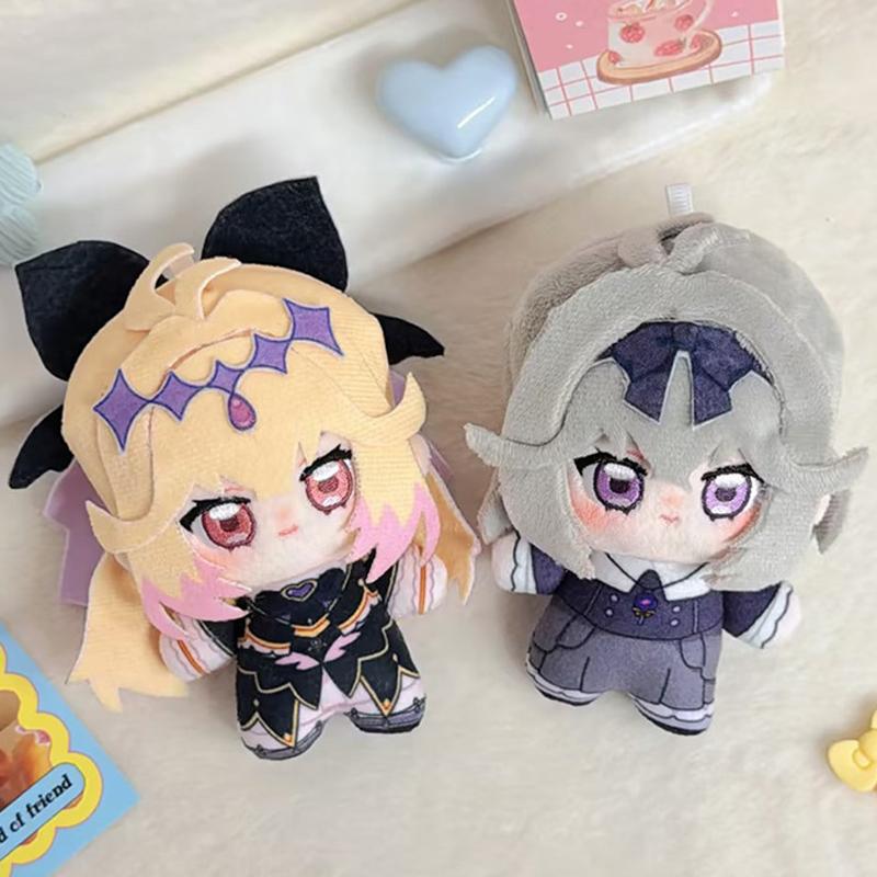 10cm Cute Star Detective Magical Girl Plush Keychain Soft Stuffed Animal Doll Kids Birthday Christmas Gift
