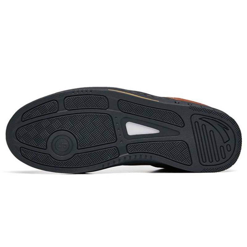 Anta Low-Top Skateboard Shoes Men's Brown Sneakers 112238015A-2