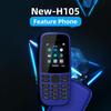 Mobiltelefon 105 Senioren-Mobiltelefon GSM Dual-SIM Studenten-Senioren-Gerät 2G Tasten-Mobiltelefon