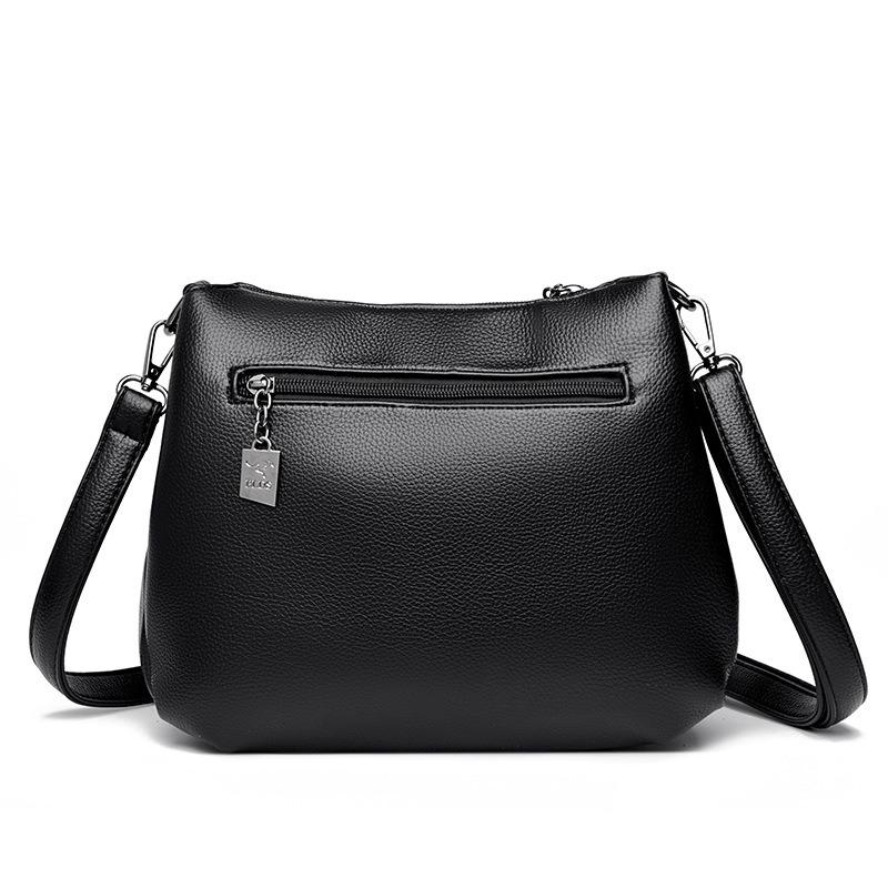 Women's Bag Spring New Single Shoulder Embroidered Thread Crossbody Mom Bag Elegant and Simple Women's Handbag
