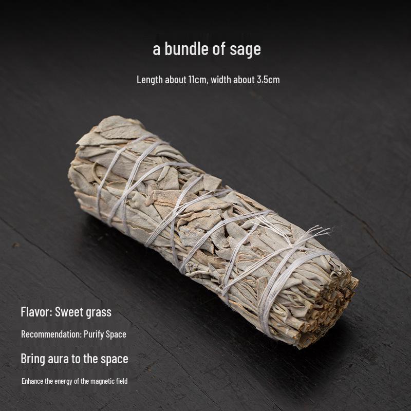 Ceramic Sage Burning Incense Burner Fireplace Ornament with Aroma Diffuser