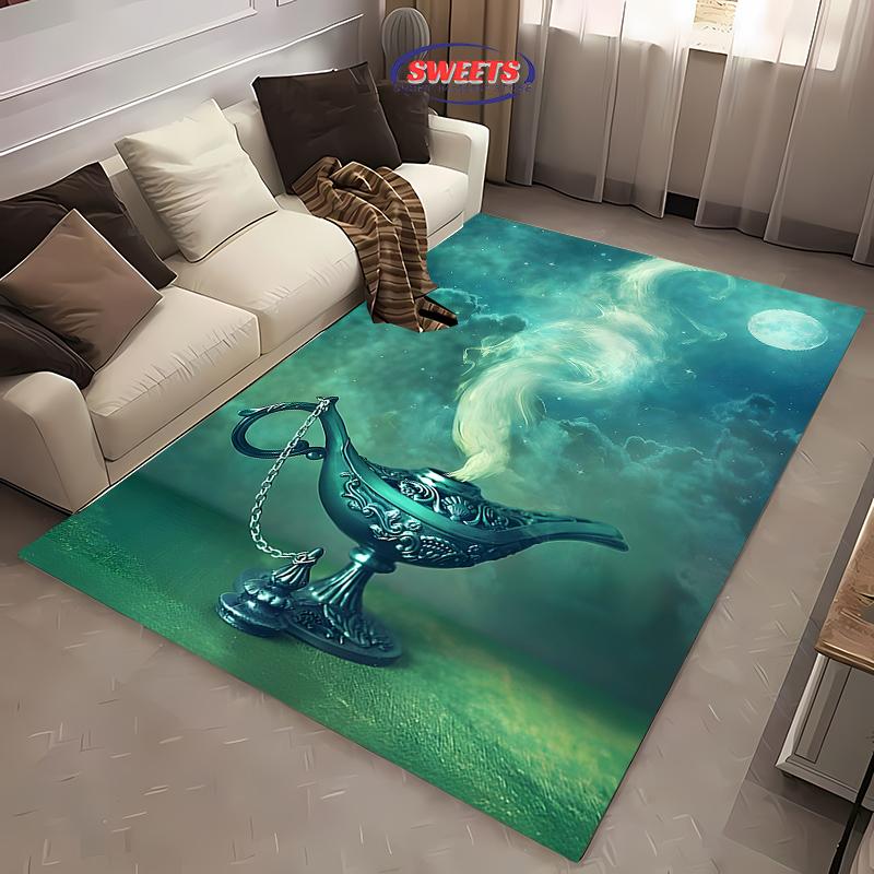 Dream Wishing Light Carpet Bedroom Living Room Kitchen Floor Rugged Children's Room Non-slip Mat Home Decor Nice Gift for Friend