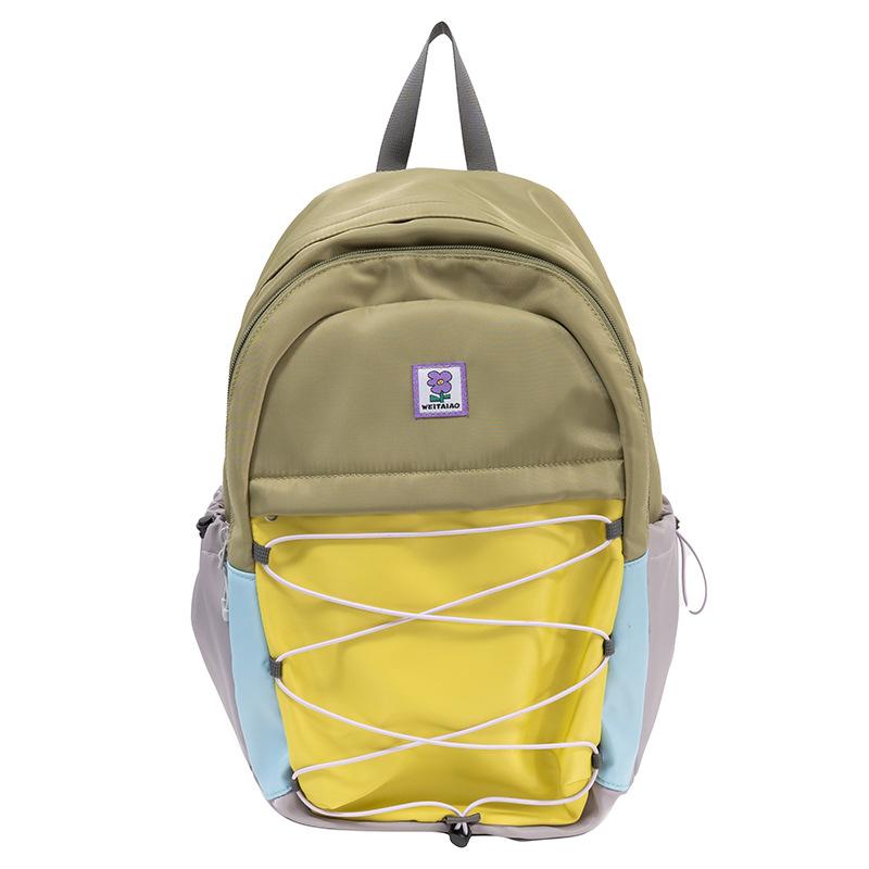 Schoolbag Japanese schoolbag male college student large capacity high school junior high school student travel backpack female ins trendy cool