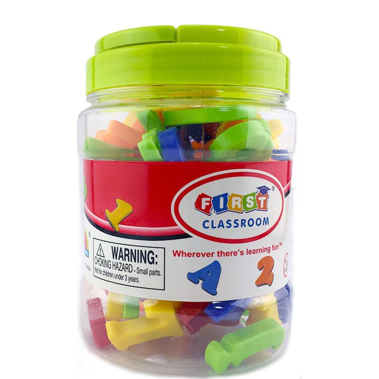 Set Autocolante Magnetice Alfabet și Numere - Majuscule, Minuscule, Simboluri pentru Copii