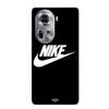 Case For Oppo Reno 11 5g White Nike Logo Black Front Maniacase