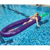 Inflatable Eggplant Floating Row Floating Bed Swimming Float Lounge Chair Summer Water Toyn