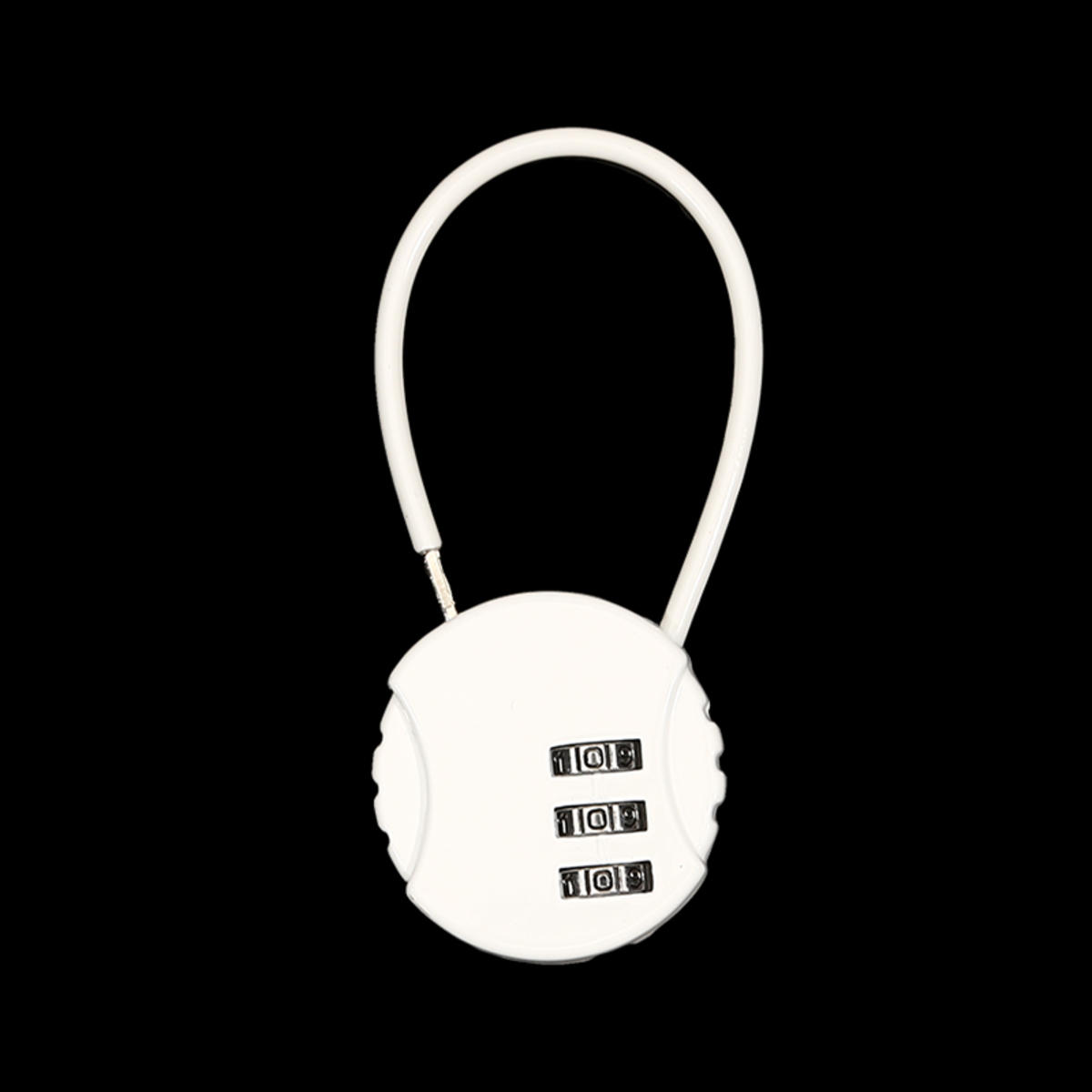 

Digit Combination Lock Luggage Locks Suitcase Locks with Code Safe Cipher Lock for Gym Locker Travel Backpacks Drawer one size белый