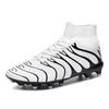 New high-top football shoes AG spikes youth training shoes artificial turf sports shoes manufacturer shoes