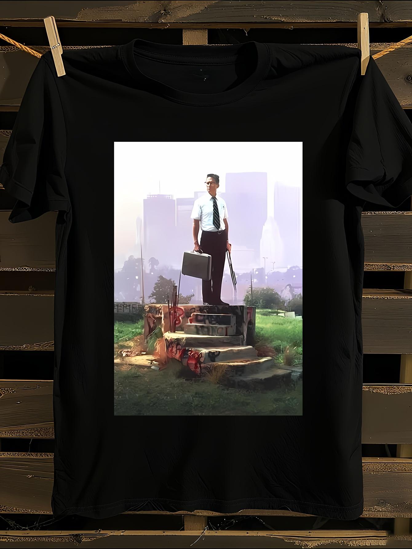 Falling Movie-Inspired Black Tshirt XXXL